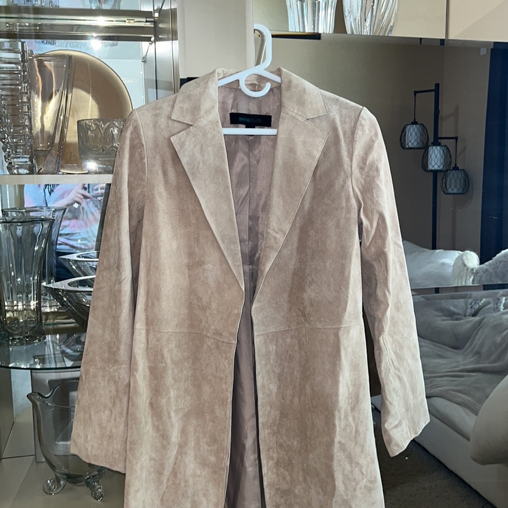 SIENA STUDIO TAN LEATHER JACKET